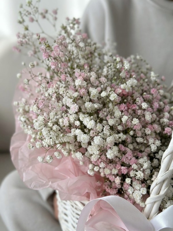 korzina-s-9-vetkami-rozovo-beloy-gipsofily2