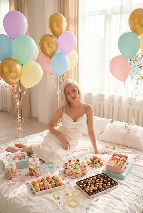 Шары и сладости